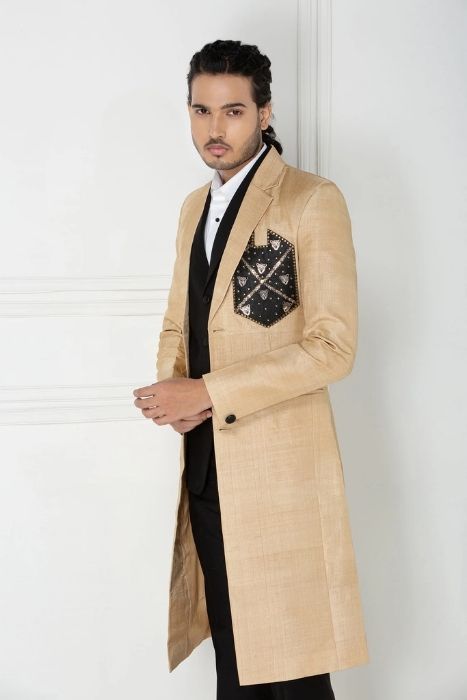 Muga Long Coat Muga Long Coat - Image 2