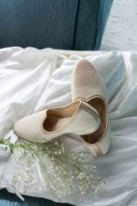 Intricate Hand Embroidered Juttis in Eri Silk