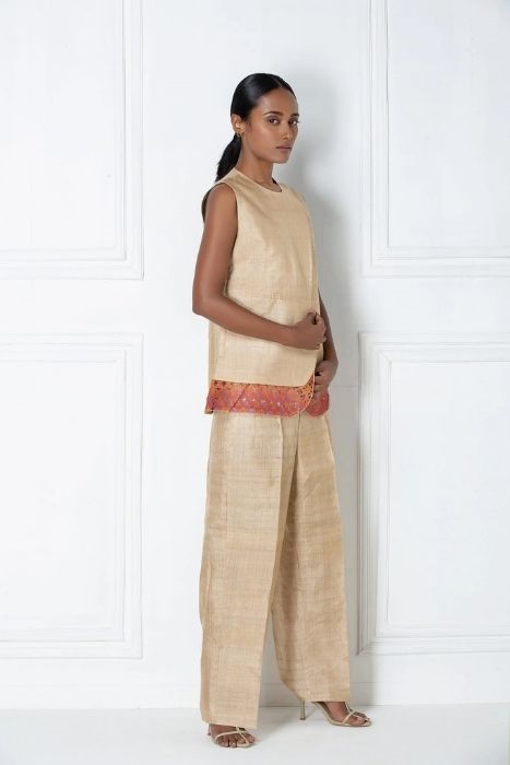 Overlapping Jacket & Pant Muga Set 2 Overlapping Jacket & Pant Muga Set - Image 2