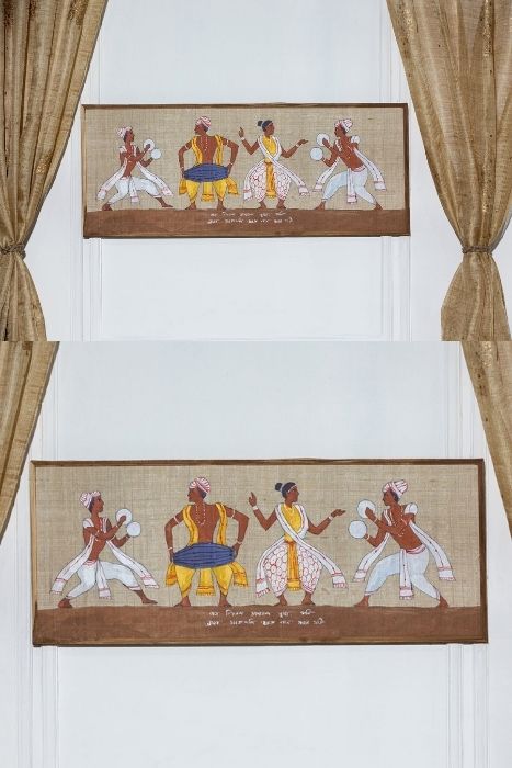 Collection on Upanishads on Muga Silk