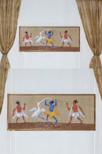 Collection on Upanishads on Muga Silk