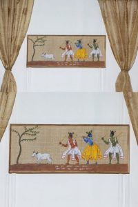 Collection on Upanishads on Muga Silk