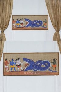 Collection on Upanishads on Muga Silk