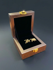 Rhino cufflink